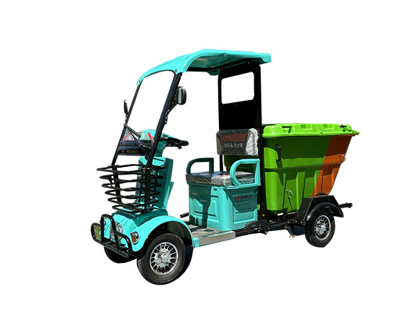 棗莊電動(dòng)四輪保潔車(500L塑料桶)