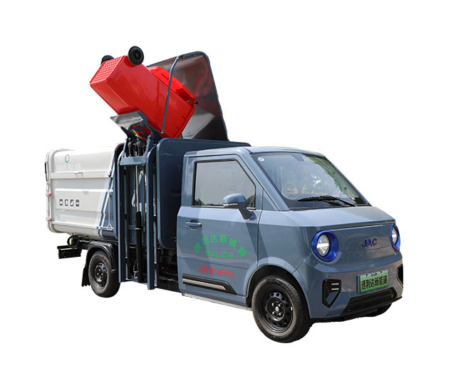 濟(jì)南新能源純電動密閉式桶裝垃圾車